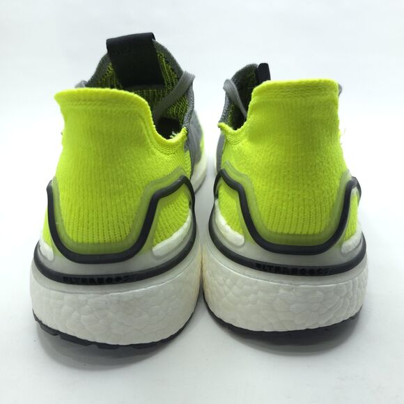 Adidas UltraBoost 19 EF1343 Running Shoes Gray Yellow Athletic Sneakers Mens 12 main image 4